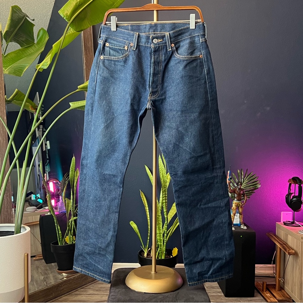 Levi 501 selvedge jeans